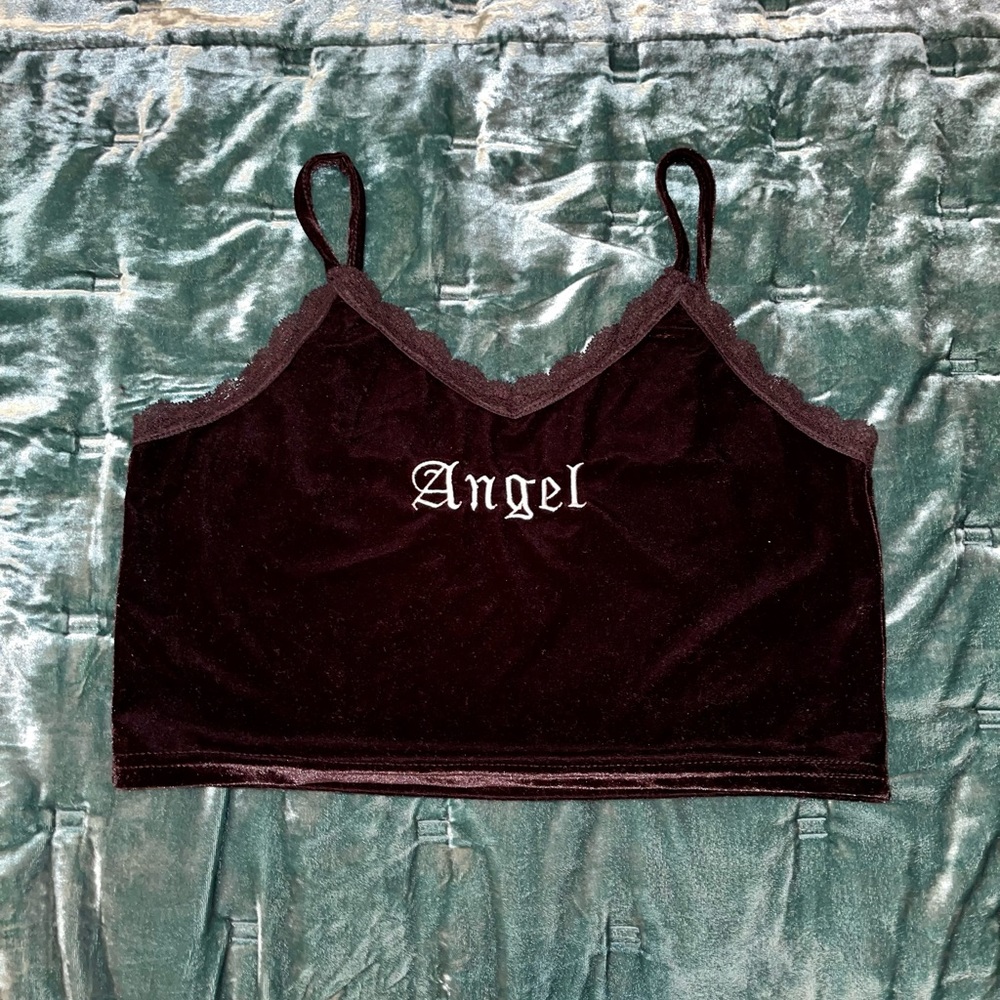 Velour “Angel” Tank